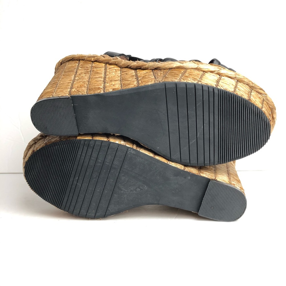 Bacio 61 leather platform wedges - Picture 9 of 9